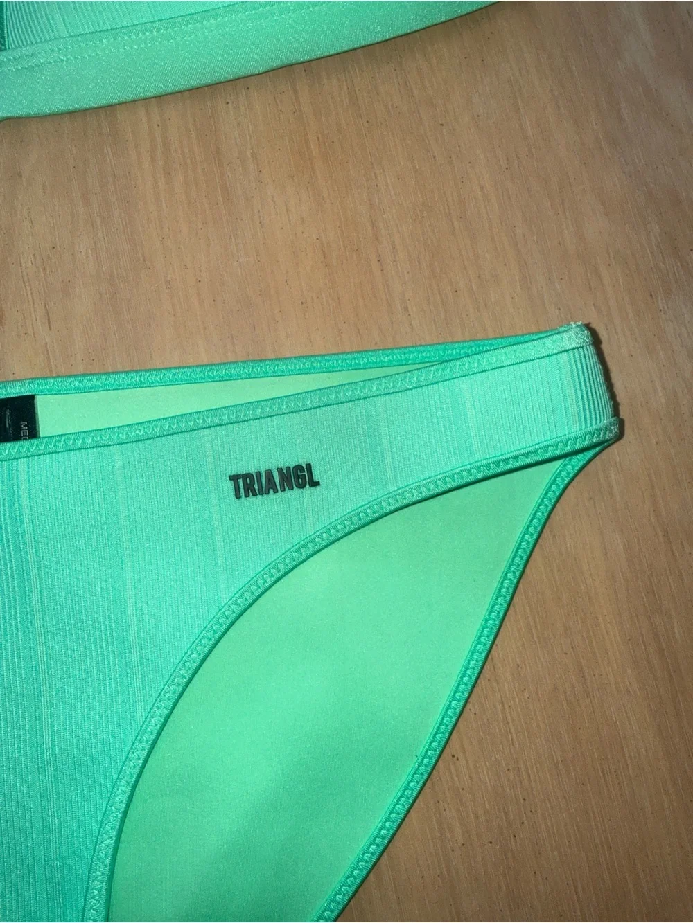 triangl swimwear Mint Bikini Set - Light Mint Green Two-Piece